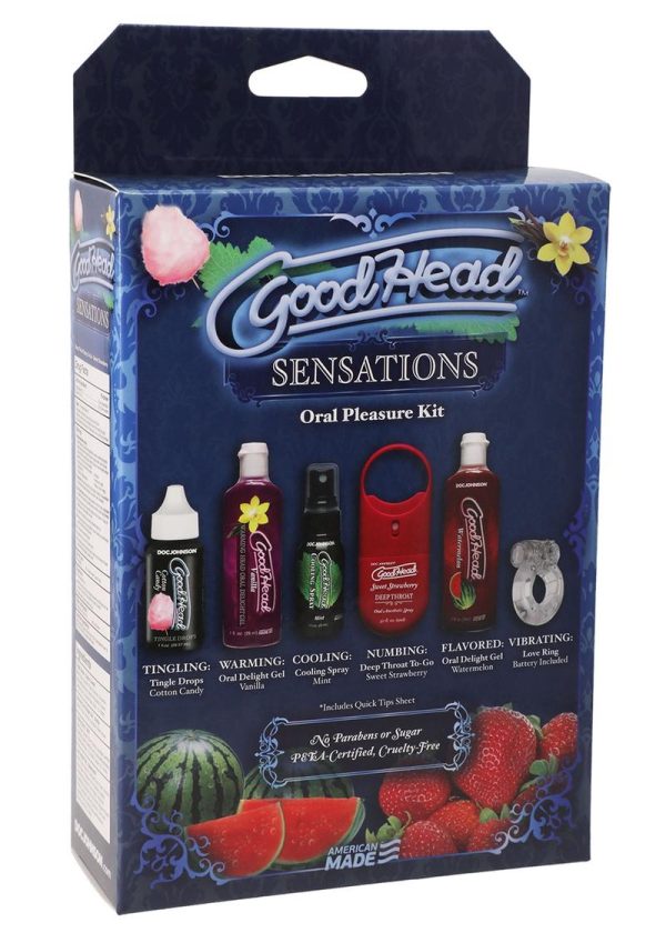 GoodHead Sensations Kit Flavored Oral Enhancers (6 per pack) - Assorted