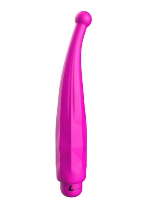 Luminous Lyra Bullet with Silicone Sleeve - Fuchsia