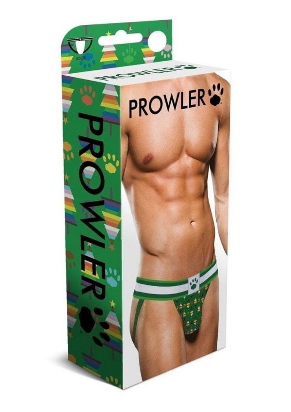 Prowler Fall/Winter 2022 Christmas Tree Jock - XSmall - Green/Rainbow