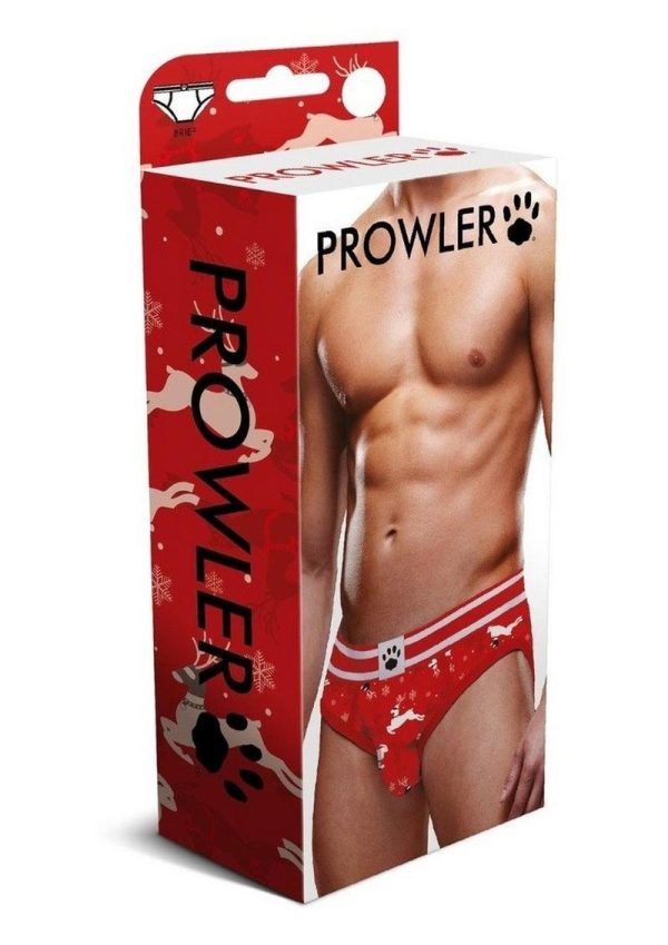 Prowler Fall/Winter 2022 Reindeer Brief - Medium - Red/Black