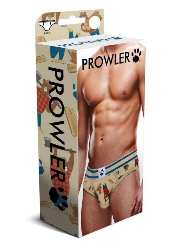 Prowler Fall/Winter 2022 Lumberbear Brief - Small - Brown/Blue