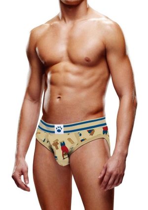 Prowler Fall/Winter 2022 Lumberbear Brief - Small - Brown/Blue