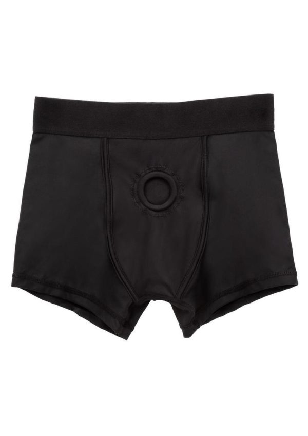 Her Royal Harness Boxer Brief - Large/XLarge - Black