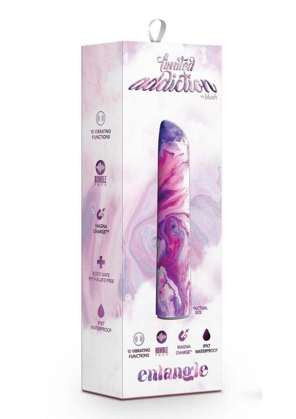 Limited Addiction Entangle Rechargeable Power Vibrator - Lilac