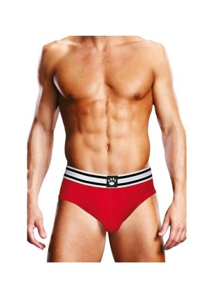 Prowler Red/White Brief - XLarge