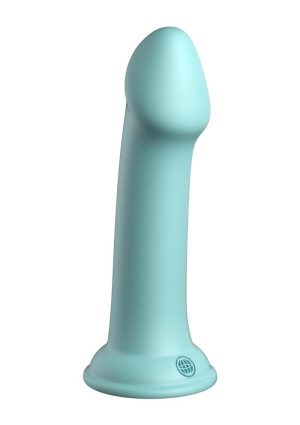 Dillio Platinum Big Hero Silicone Dildo 6in - Teal