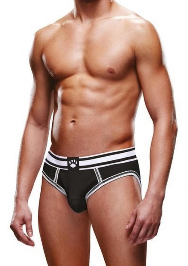 Prowler Black/White Open Brief  - Medium