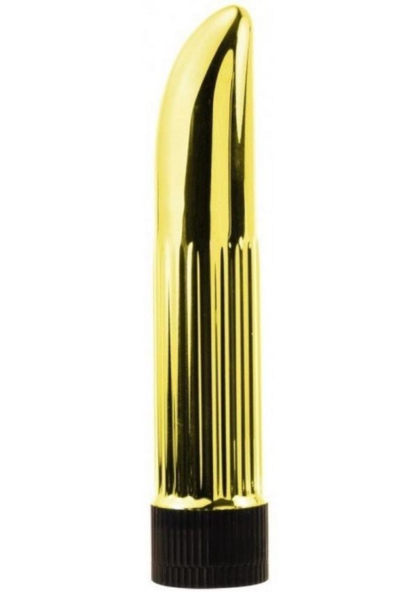 ME YOU US Lady Lust Ribbed Mini Vibrator - Gold