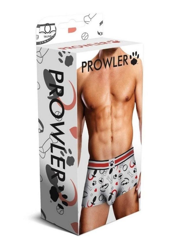 Prowler Spring/Summer 2023 Puppie Print Trunk - Large - White/Black