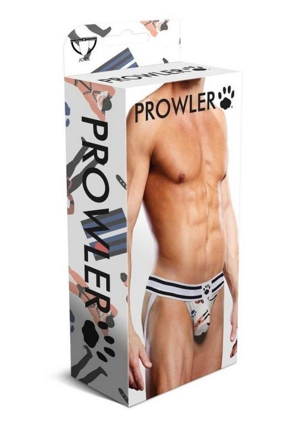 Prowler Spring/Summer 2023 Leather Pride Jock - XLarge - White/Black