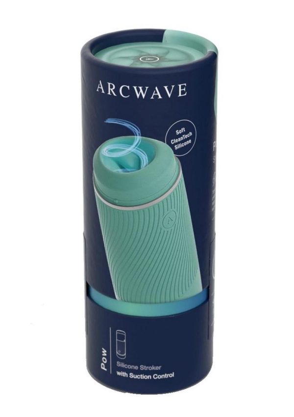 Arcwave Pow Silicone Dual End Stroker - Mint Teal