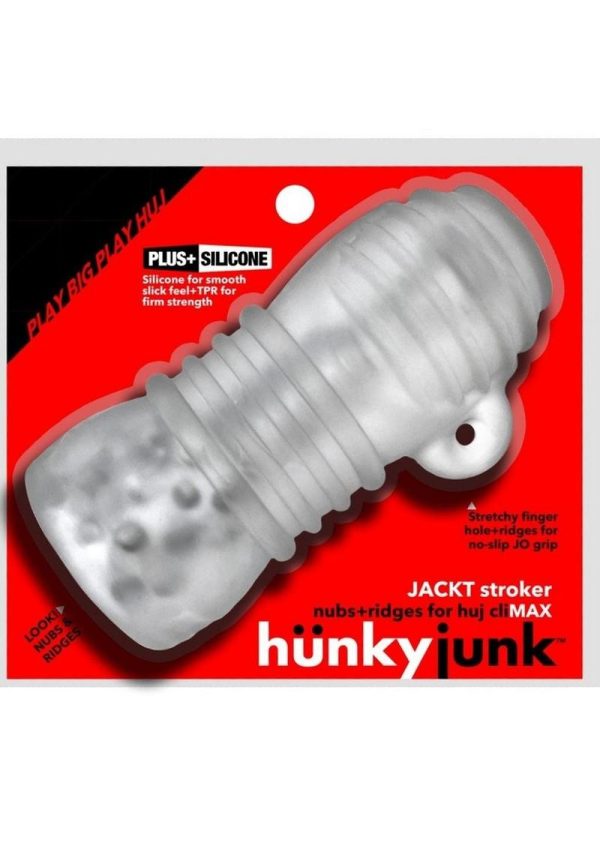 Jackt Textured Stroker - Clear Ice