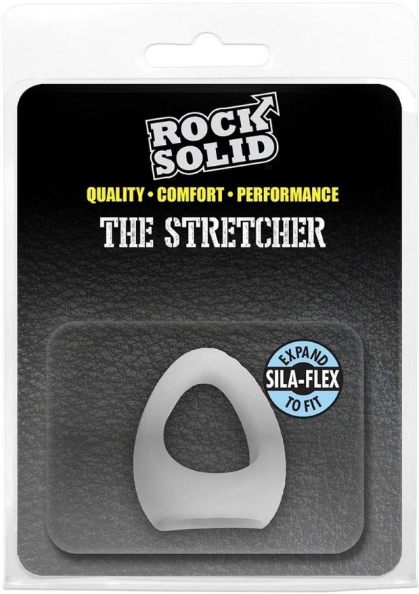 Rock Solid The Stretcher Silicone Ball Stretcher - White