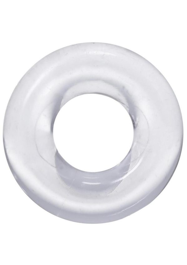 Rock Solid The 3X Donut Cock Ring - Clear