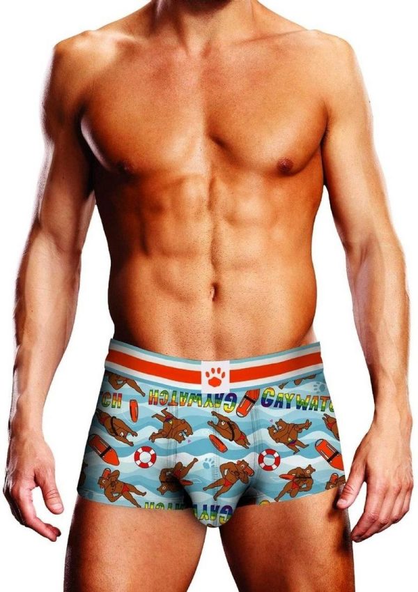 Prowler Spring/Summer 2023 Gaywatch Bears Trunk - Medium - Blue/Orange