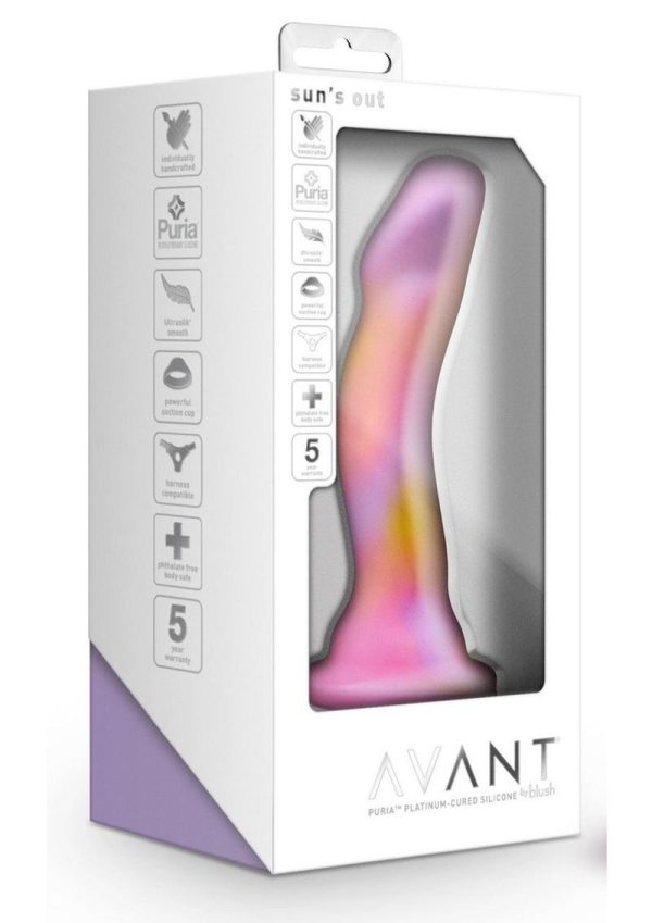 Avant Sun`s Out Silicone Dildo - Pink