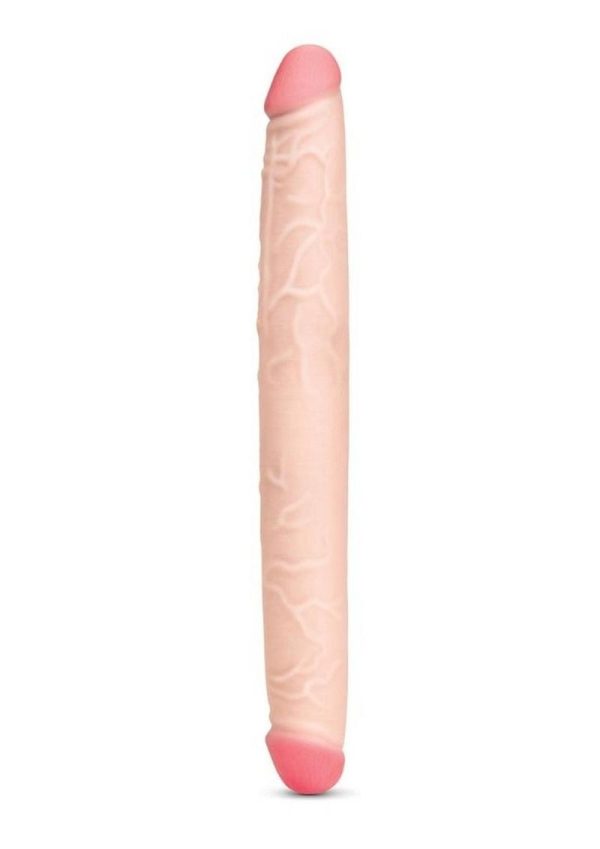 ME YOU US Ultracock 12 Double Dong Flexible Dildo 12in - Vanilla