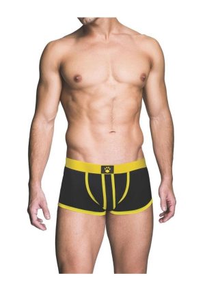 Prowler Red Ass-Less Trunk - XXLarge - Yellow/Black