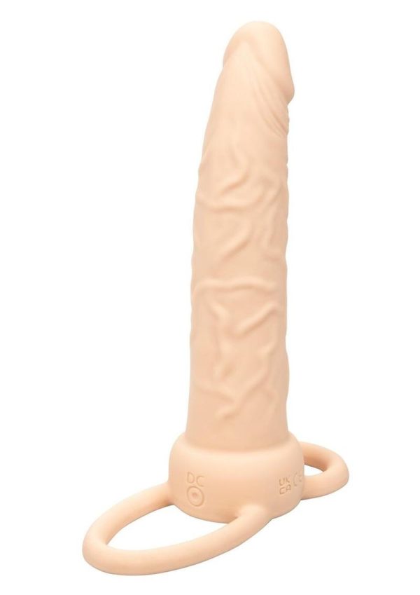 Performance Maxx Rechargeable Silicone Dual Penetrator - Vanilla