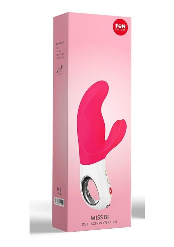 Miss Bi Silicone Rabbit Vibrator - Pink