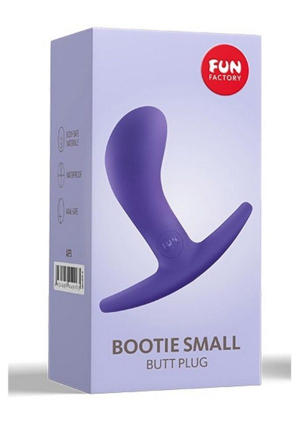 Bootie S Silicone Anal Plug - Small - Violet