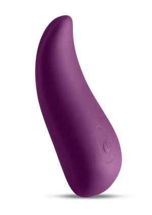 Desire Kama Rechargeable Silicone Vibrator - Purple