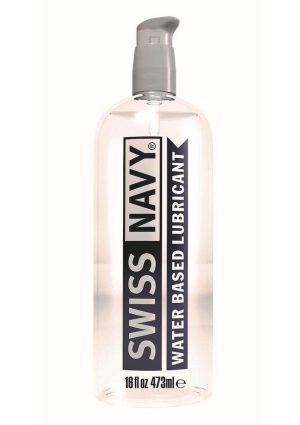 Swiss Navy Water-Based Lubricant 16oz/473ml