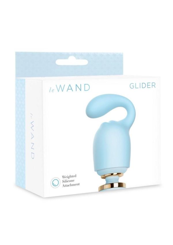 Le Wand Glider Weighted Silicone Attachment - Blue