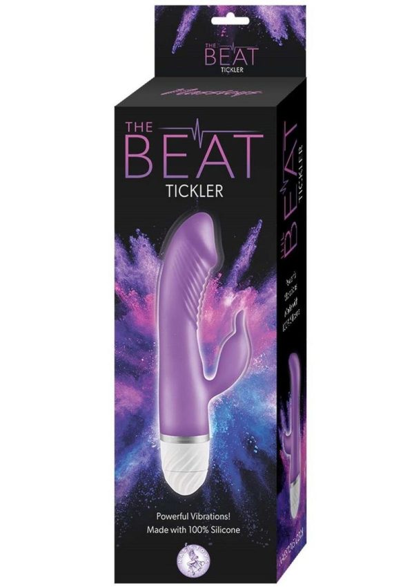 The Beat Tickler Silicone Clitoral Stimulator - Purple