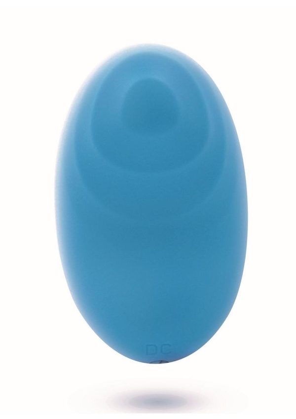 Skins Touch The Pebble Rechargeable Silicone Vibrator - Blue