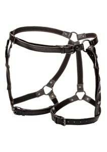 Euphoria Collection Riding Thigh Harness - Black