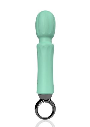 PrimO Rechargeable Silicone Wand - Teal