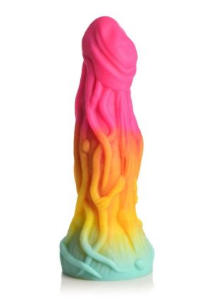 Creature Cocks Shape Shifter Alien Silicone Dildo - Multicolor