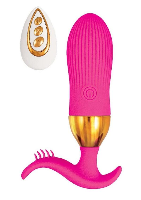 The Beat Magic Tickler Rechargeable Silicone Plug - Pink