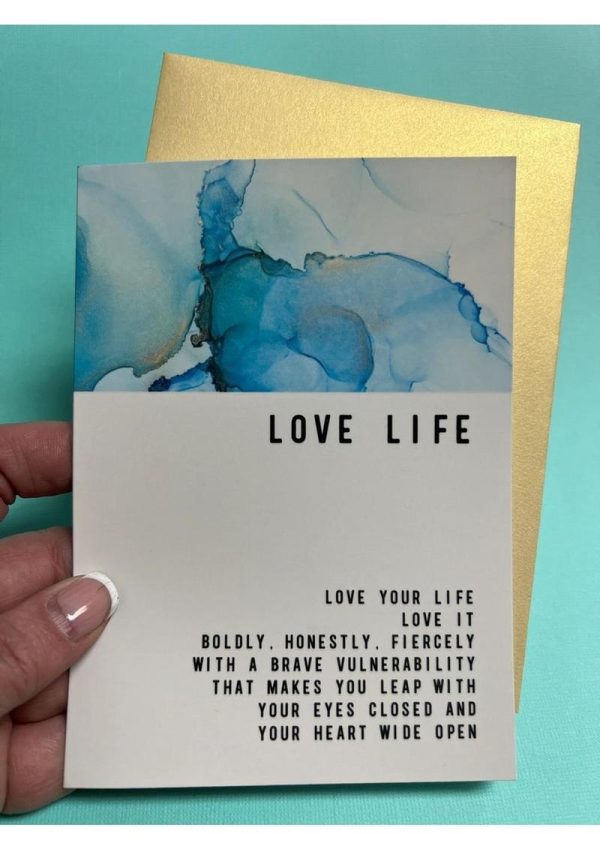 Warm Human Love Life Greeting Card