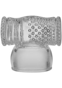 Merci Wand Attachment Cock Stroker - Clear