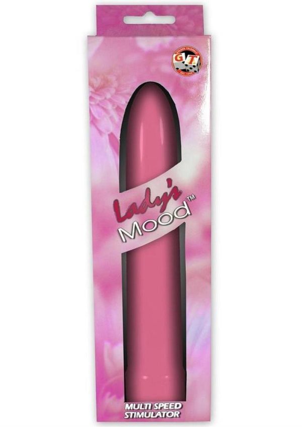 Lady`s Mood Plastic Vibrator - Pink