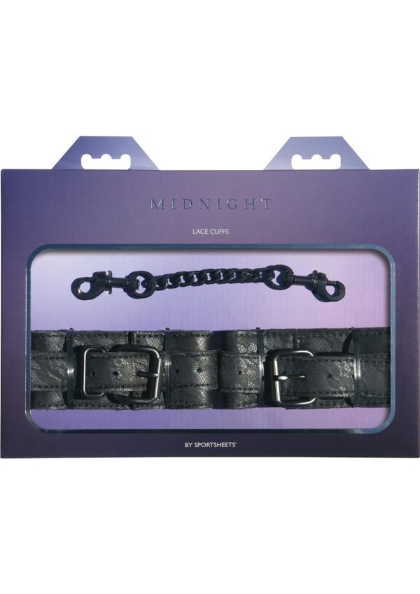 Sincerely Wrist Lace Cuffs - Black