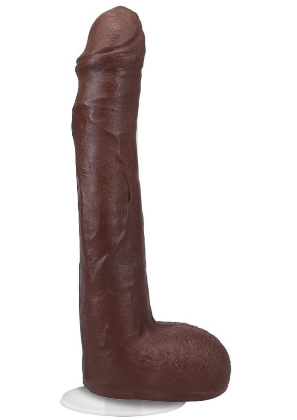 Signature Cocks Ultraskyn Anton Harden Dildo 11in - Chocolate