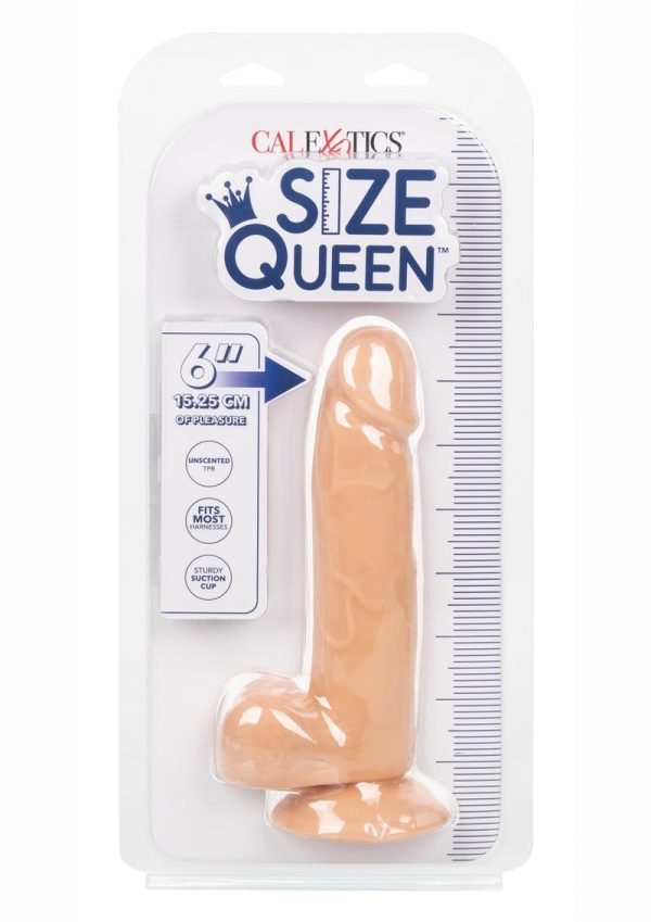 Size Queen Dildo - 6in - Vanilla