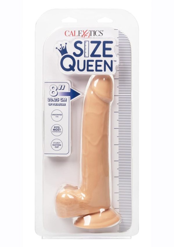 Size Queen Dildo 8in - Vanilla