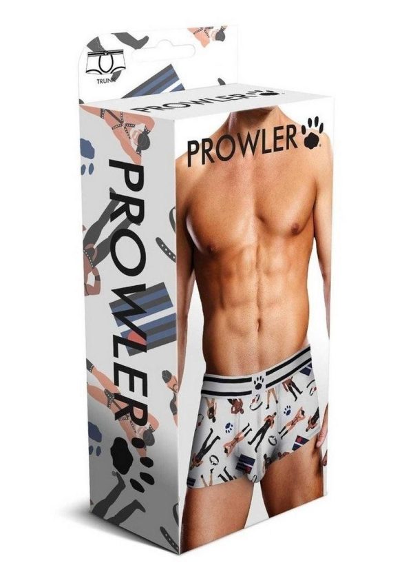 Prowler Leather Pride Trunk - XSmall - White/Black