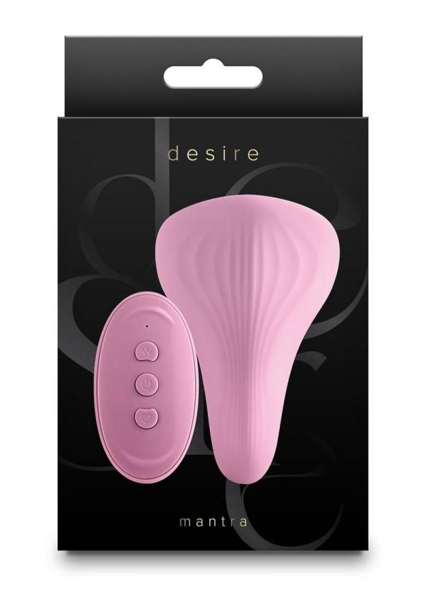 Desire Mantra Rechargeable Silicone Vibrator - Pink