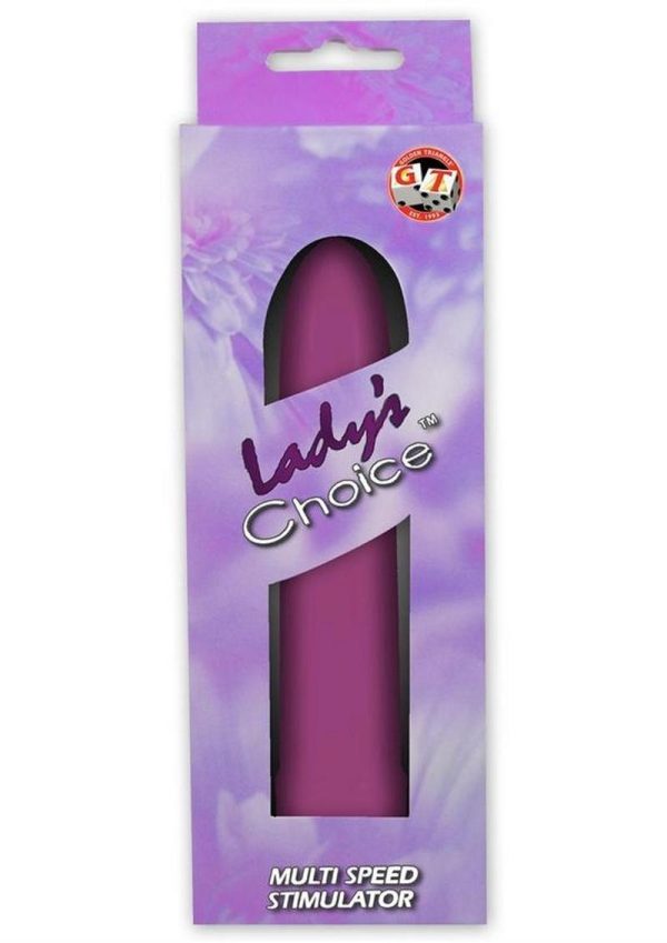 Lady`s Choice Plastic Vibrator - Lavender