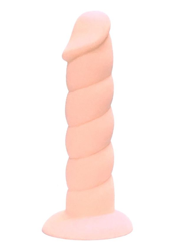 Suga` Daddy Silicone Dildo 8in - Vanilla