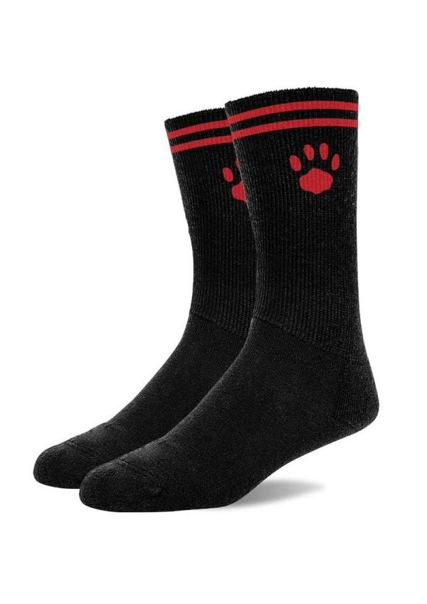 Prowler RED Crew Socks - Black/Red