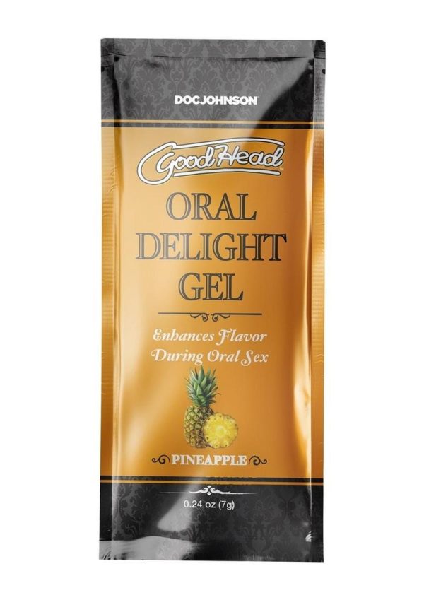 GoodHead Oral Delight Gel .24oz Bulk (48 Pieces) - Pineapple