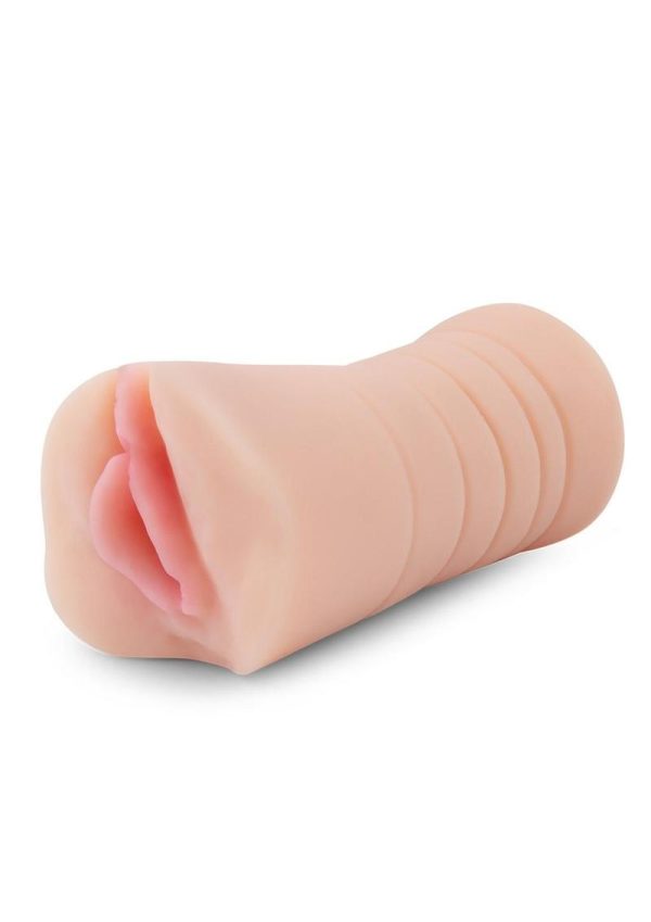 Zolo Stroke Off Vibrating Rechargeable Pussy Stroker - Vanilla