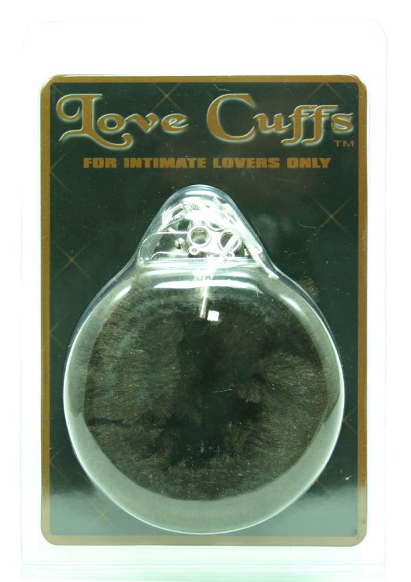 Furry Love Cuffs - Brown