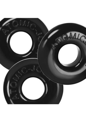 Ringer Max Cock Ring (3 Pack) - Black